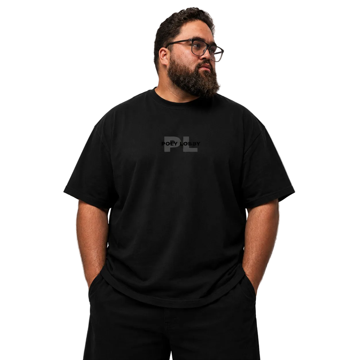 PL Cotton Crew Neck Short-Sleeve T-Shirt (3XL - 6XL)