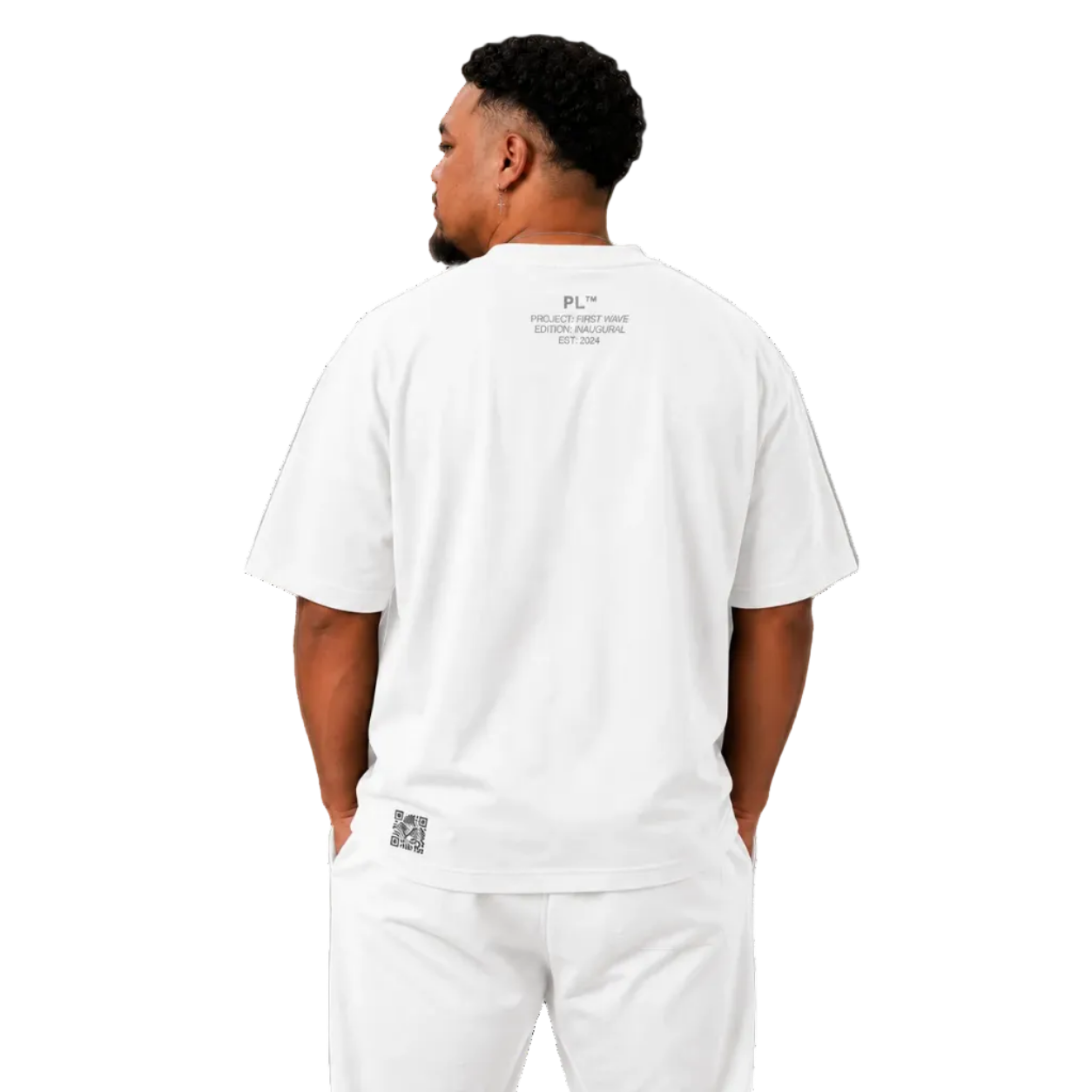 PL Oversized Cotton Crew Neck Short-Sleeve T-Shirt (S - 2XL)