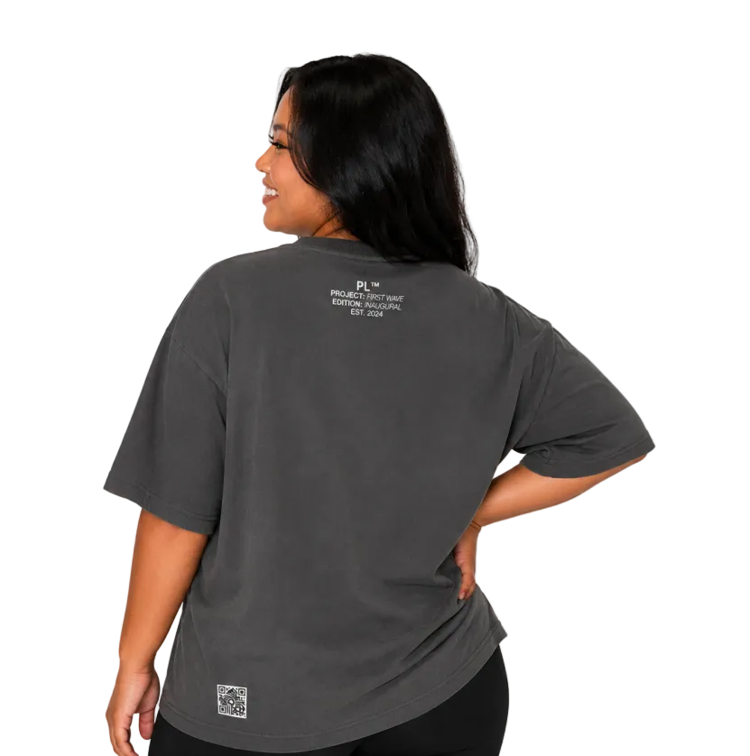 PL Oversized Cotton Crew Neck Short-Sleeve T-Shirt (S - 2XL)