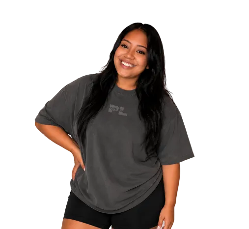 PL Oversized Cotton Crew Neck Short-Sleeve T-Shirt (S - 2XL)