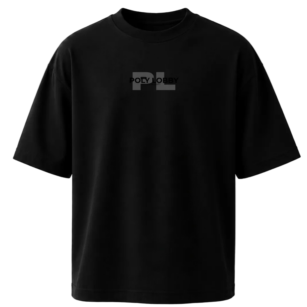 PL Oversized Cotton Crew Neck Short-Sleeve T-Shirt (S - 2XL)
