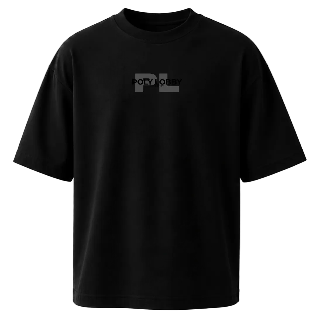 PL Oversized Cotton Crew Neck Short-Sleeve T-Shirt (S - 2XL)