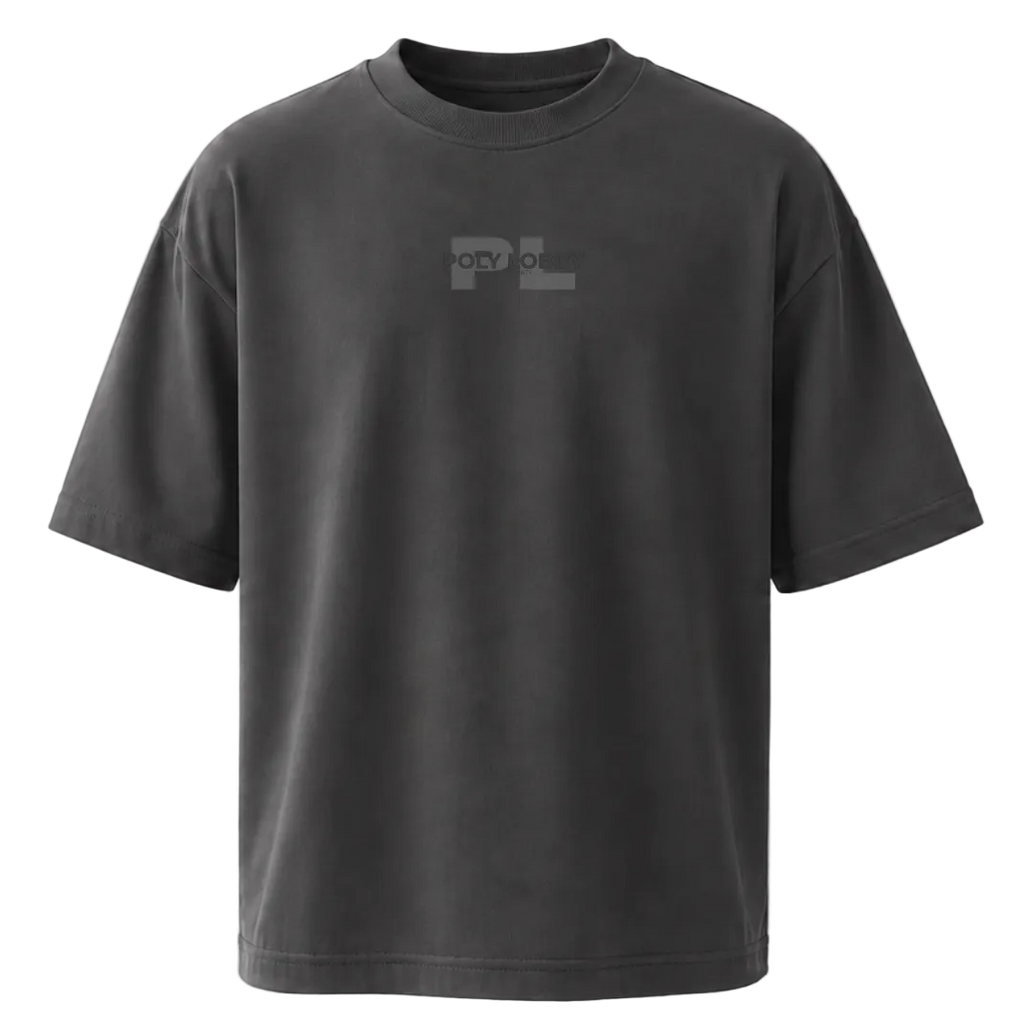 PL Oversized Cotton Crew Neck Short-Sleeve T-Shirt (S - 2XL)