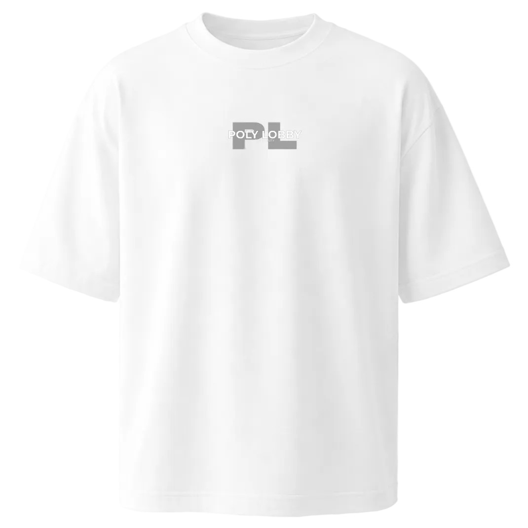PL Oversized Cotton Crew Neck Short-Sleeve T-Shirt (S - 2XL)